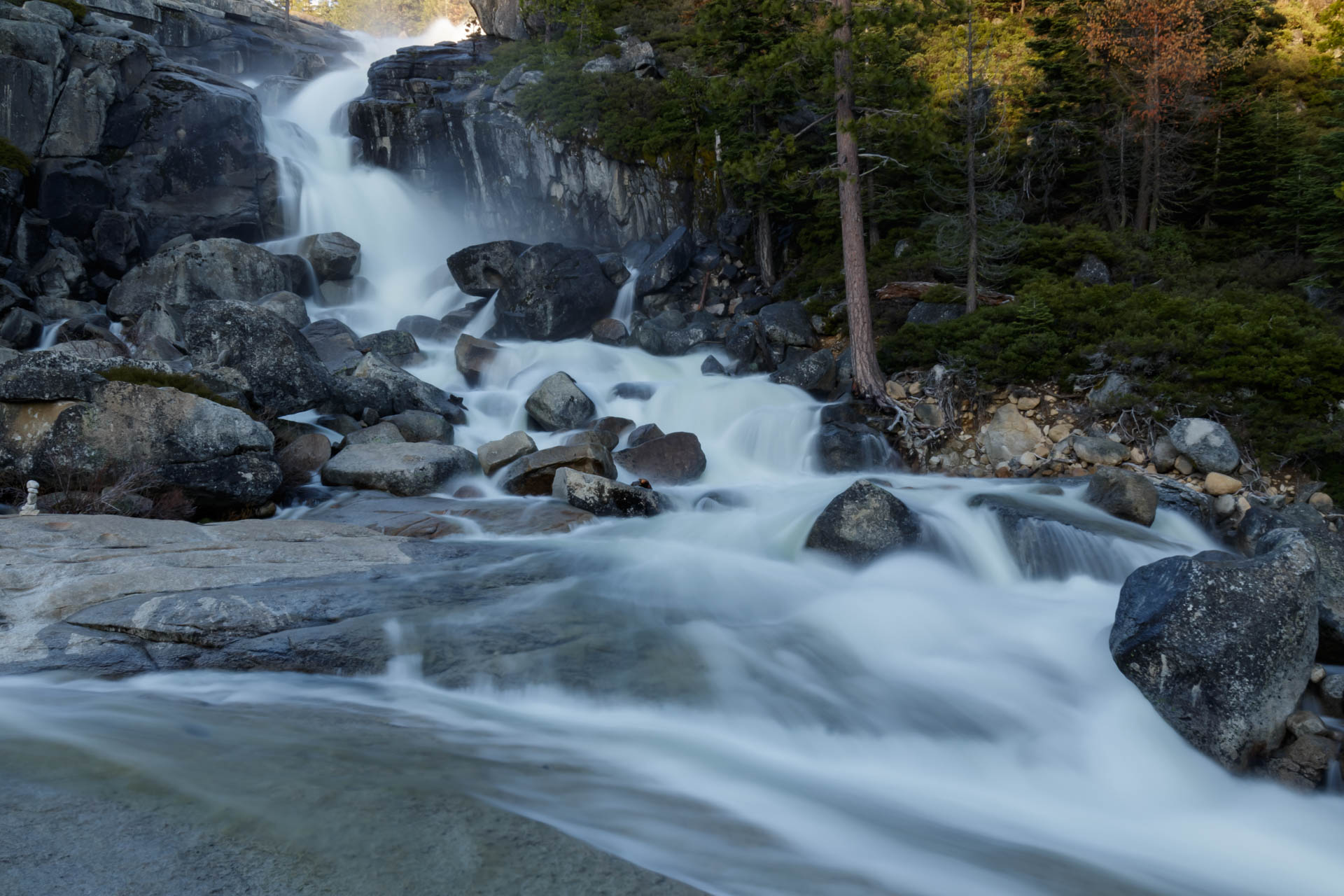 Bassi Falls, Long Exposure | El Dorado County